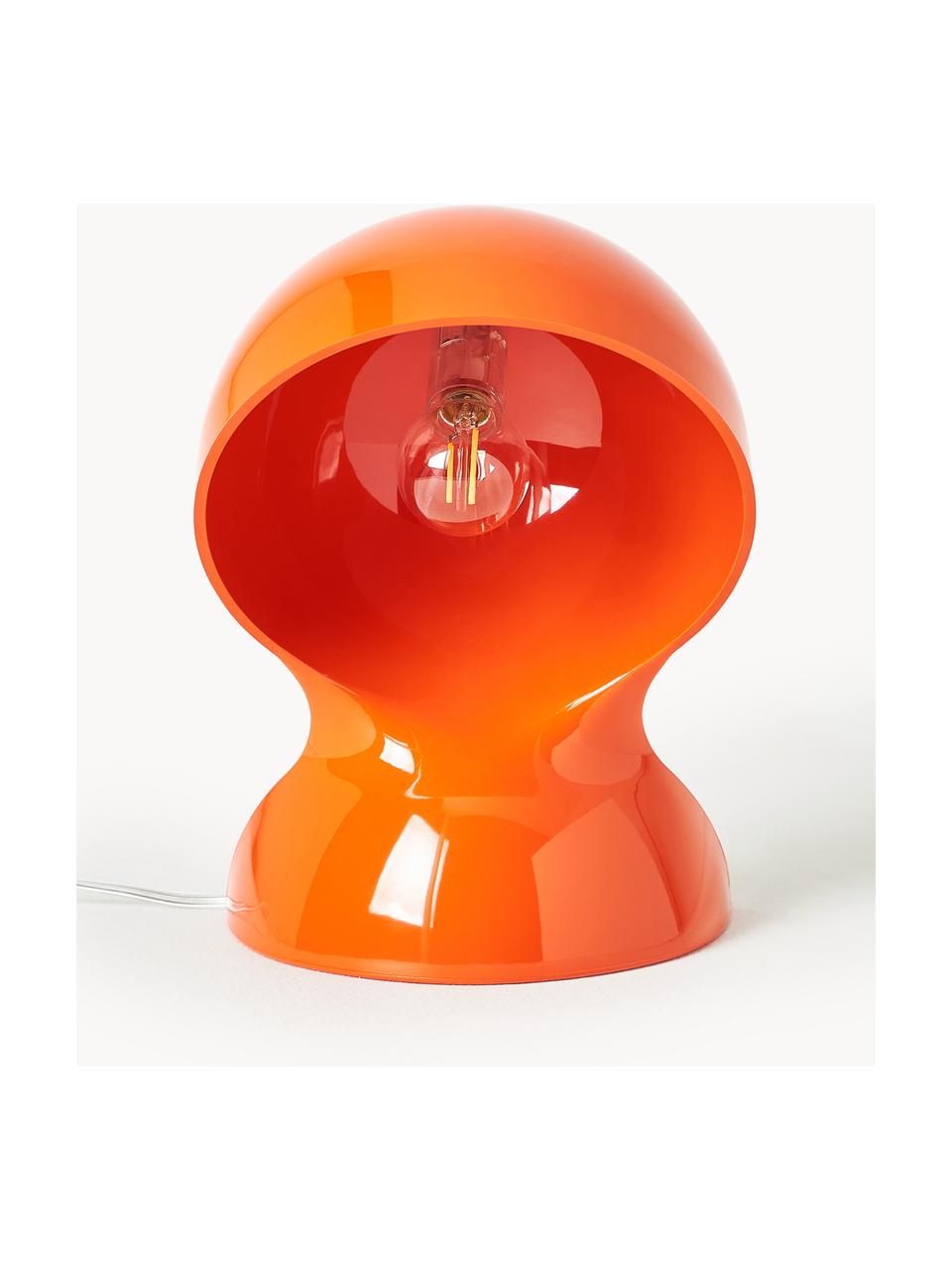 Kleine Tischlampe Dalù, Orange, Ø 18 x H 26 cm