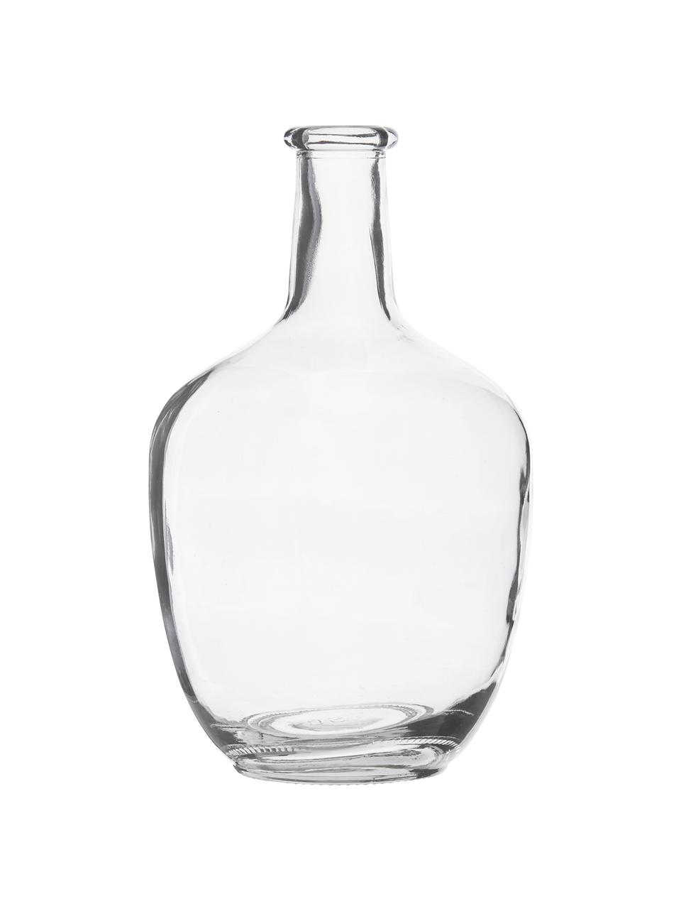 Große Glas-Vase Glassyia, Glas, Transparent, Ø 17 x H 31 cm