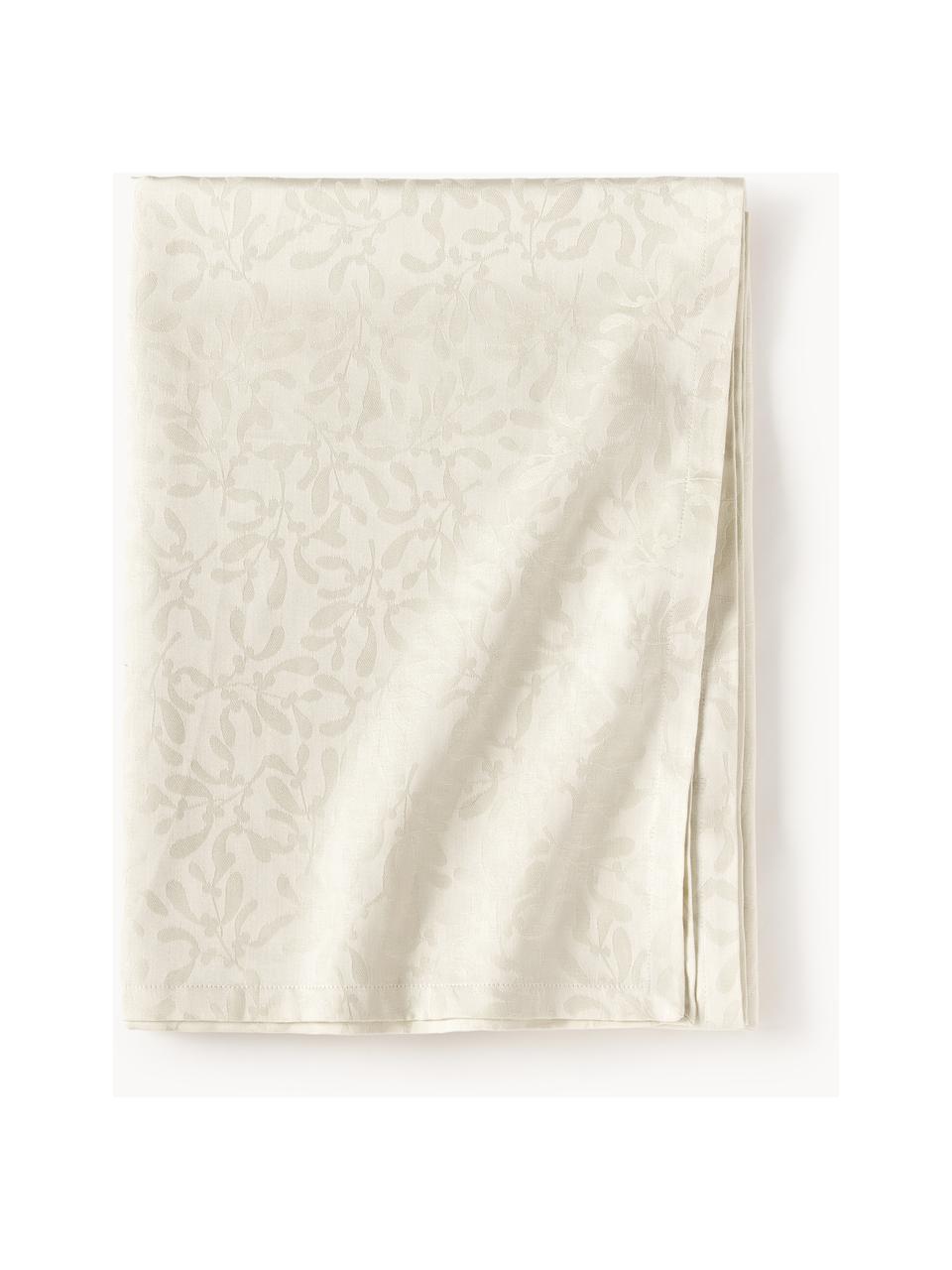 Nappe avec motif hivernal Hollyn, 100 % coton

Le matériau est certifié STANDARD 100 OEKO-TEX®, 2534CIT, CITEVE, Beige clair, 6-8 personnes (larg. 140 x long. 250 cm)