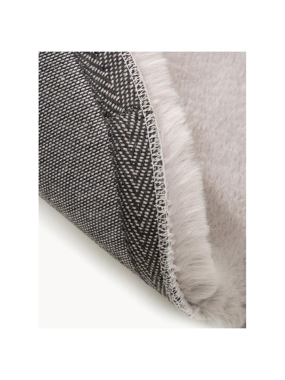 Hochflor-Kinderteppich Dave, 100 % Polyester, Grau, B 80 x L 120 cm (Größe XS)