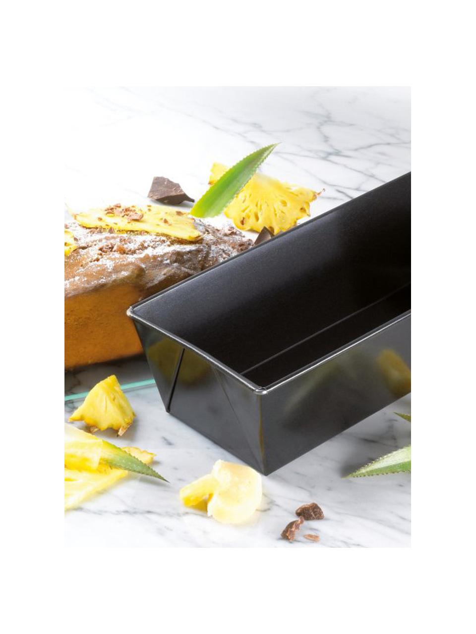 Kastenform Mabel mit Antihaft-Beschichtung, Stahl mit Antihaft-Beschichtung, Schwarz, B 25 x H 7 cm