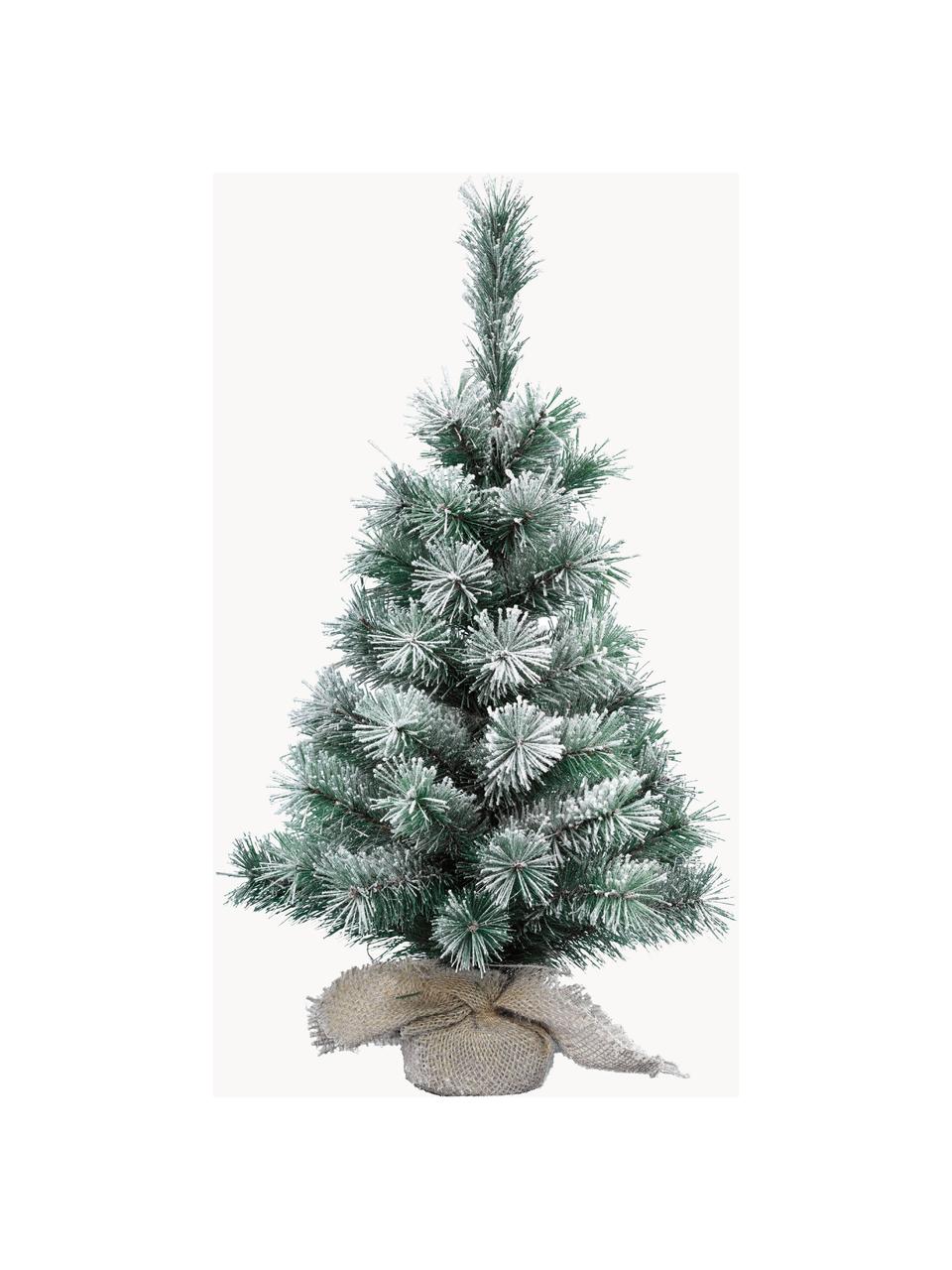 Sapin de Noël artificiel Vancouver, enneigé, Vert, blanc, Ø 26 x haut. 45 cm