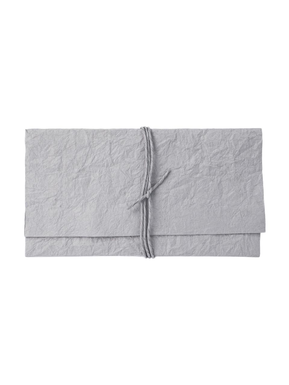Enveloppe Soft, Papier, Grijs, 27 x 15 cm