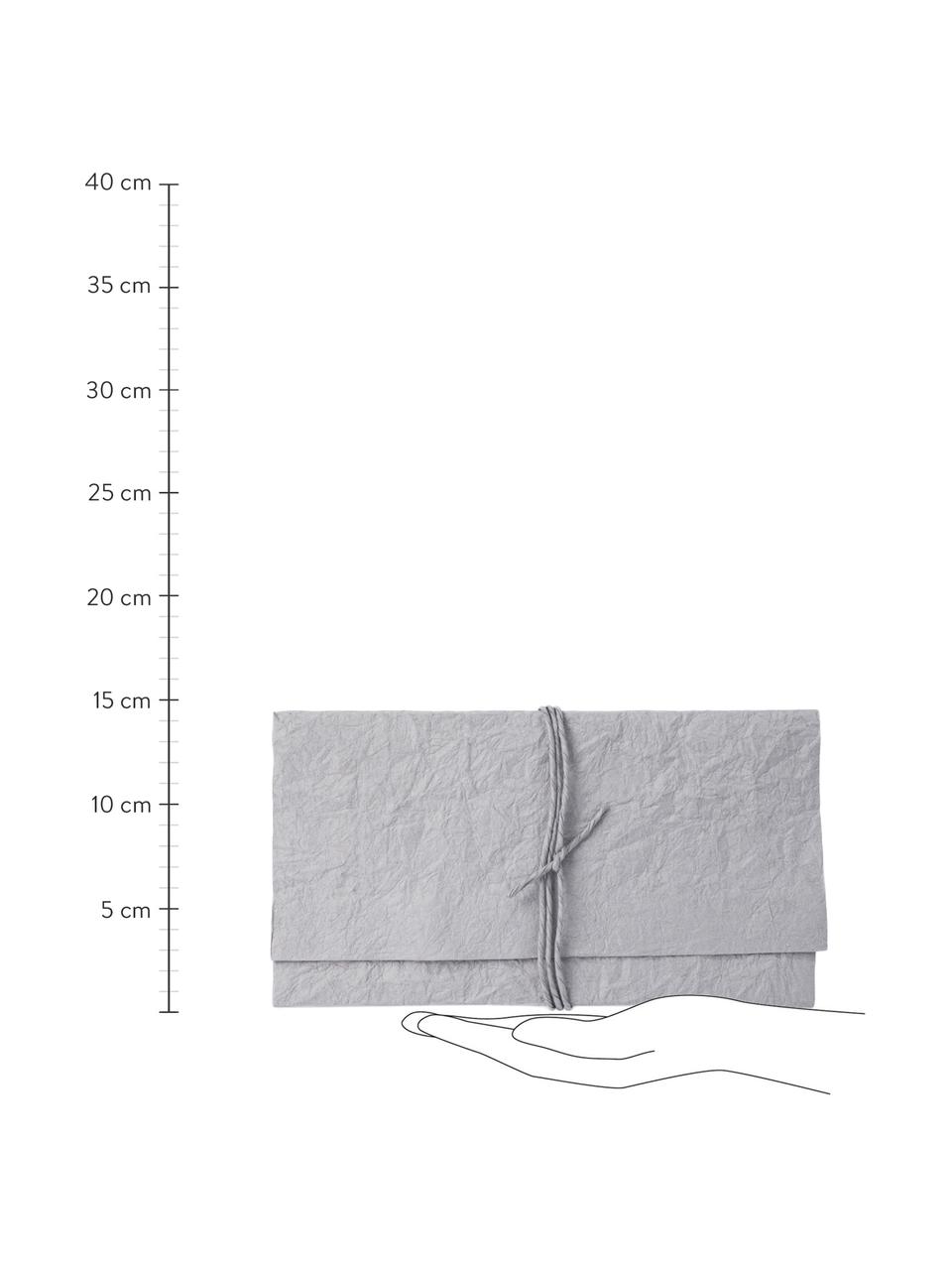 Okładka Soft, Papier, Szary, matowy, S 27 x W 15 cm