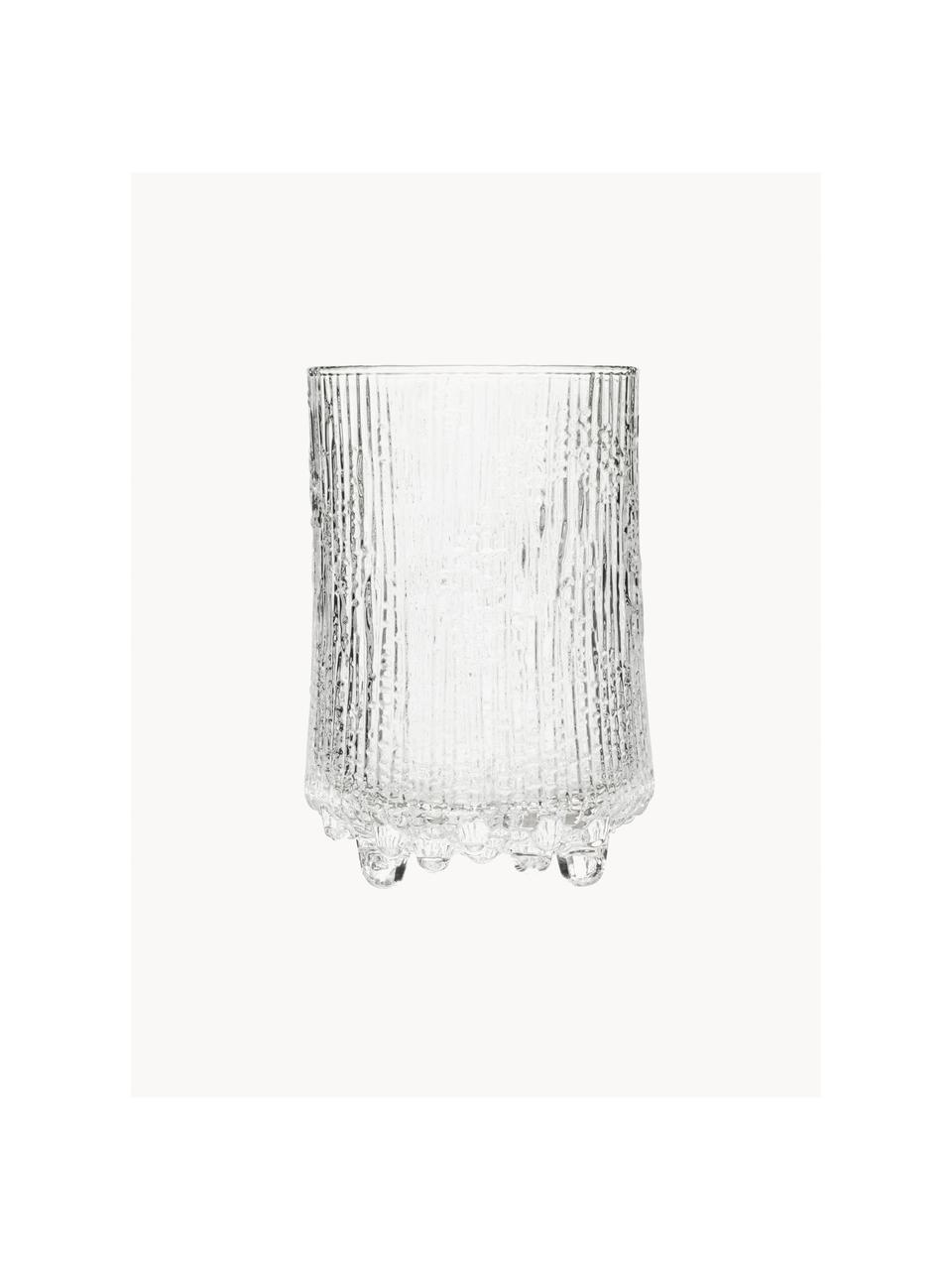 Vasos highball Ultima Thule, 2 uds., Vidrio, Transparente, Ø 9 x Al 13 cm, 380 ml