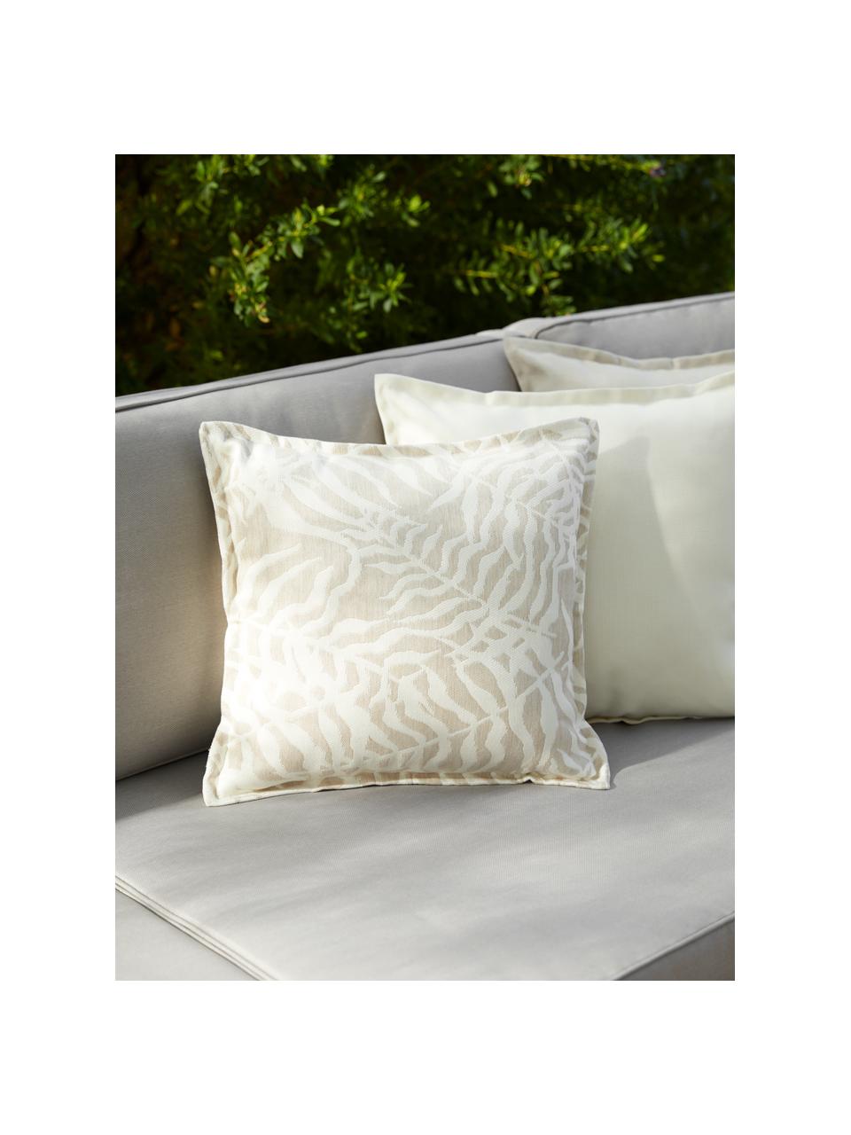 Outdoor kussenhoes Ortun met jacquard patroon, 100% polyacryl, spingeverfd

Het in dit product gebruikte materiaal is getest op schadelijke stoffen en gecertificeerd volgens STANDARD 100 door OEKO-TEX®, 4854CIT, CITEVE., Beigetinten, B 40 x L 40 cm