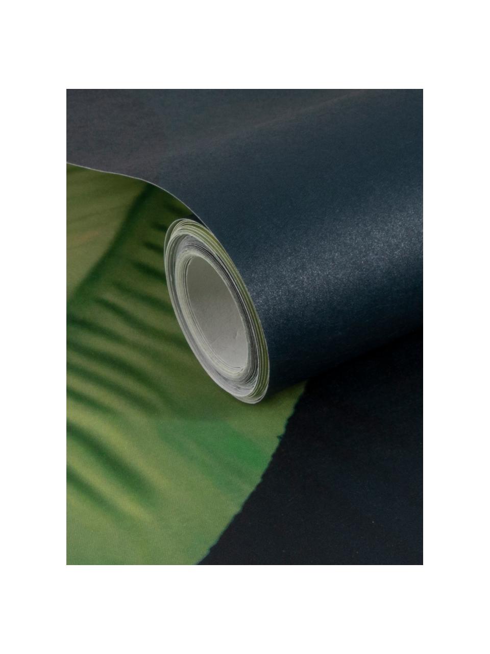 Papier peint photo Olive Branch, Intissé, Bleu, vert, larg. 200 x haut. 280 cm
