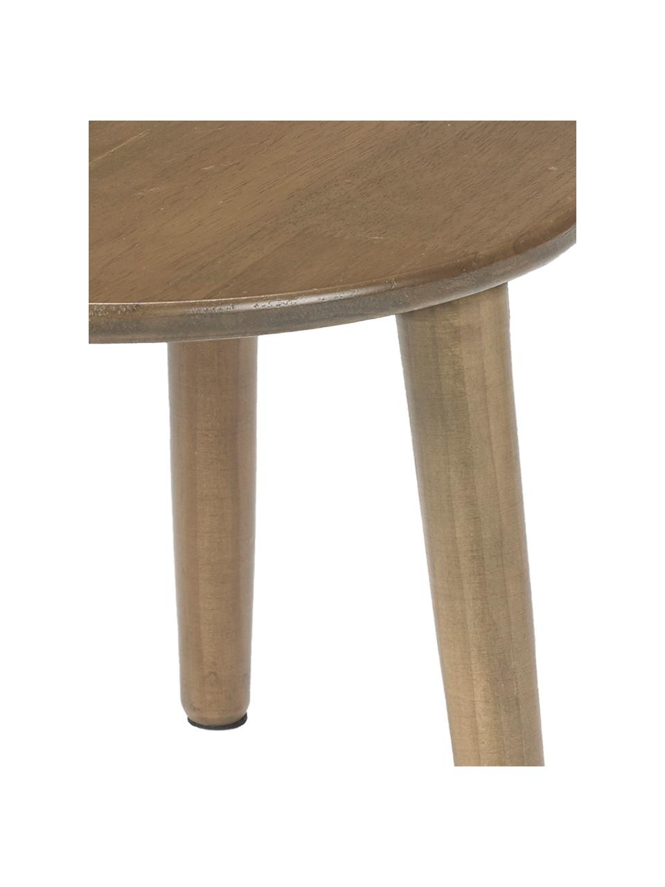 Mesa infantil Lounge, Madera de caucho pintada, Hevea, Ø 34 x Al 24 cm