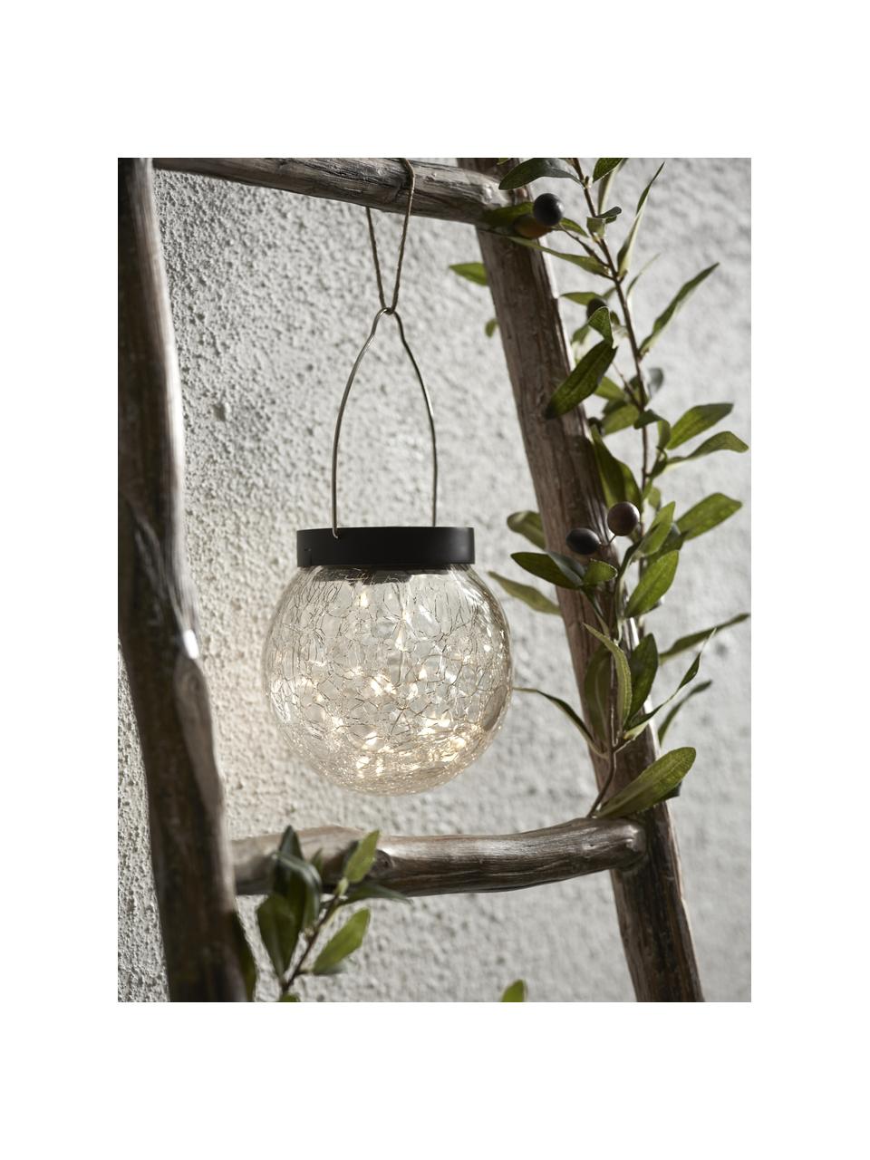Lampe d'extérieur à suspendre LED Glory, Transparent, Ø 12 x haut. 13 cm