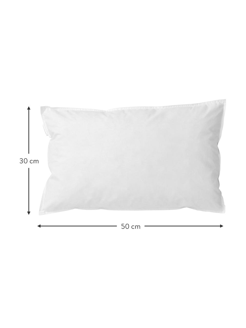 Relleno cojín Natur, Funda: 100% algodón impermeable, Blanco, An 30 x L 50 cm