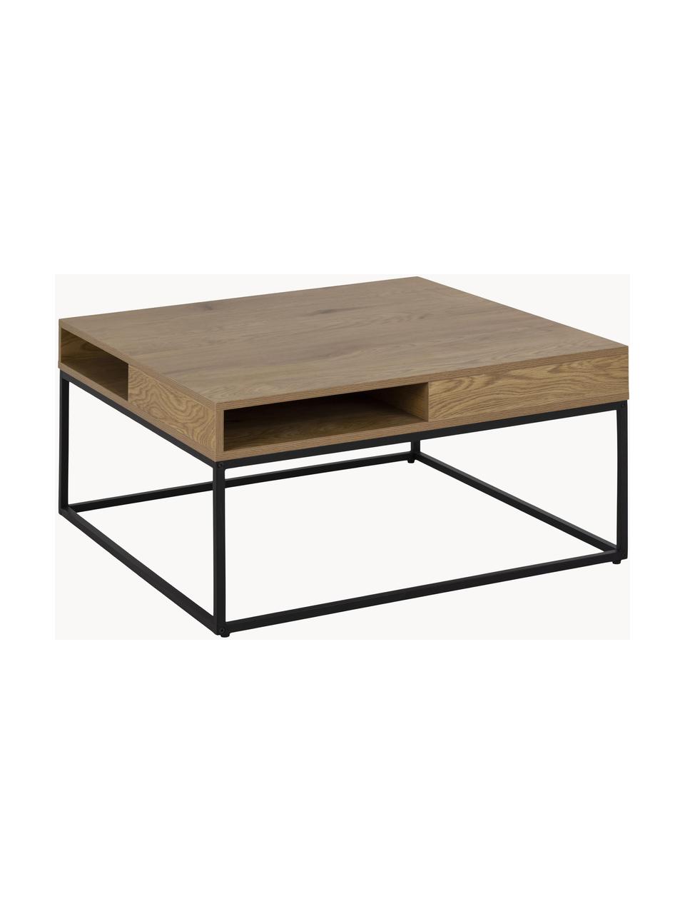 Table basse en bois Willford, Bois, larg. 80 x prof. 80 cm