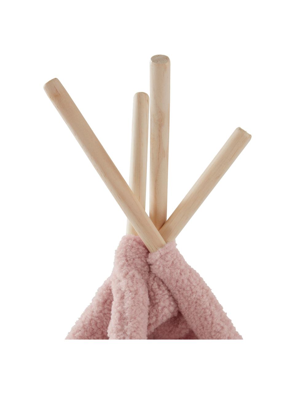 Tipi pour enfant Tudeloo, Vieux rose, larg. 130 x haut. 120 cm