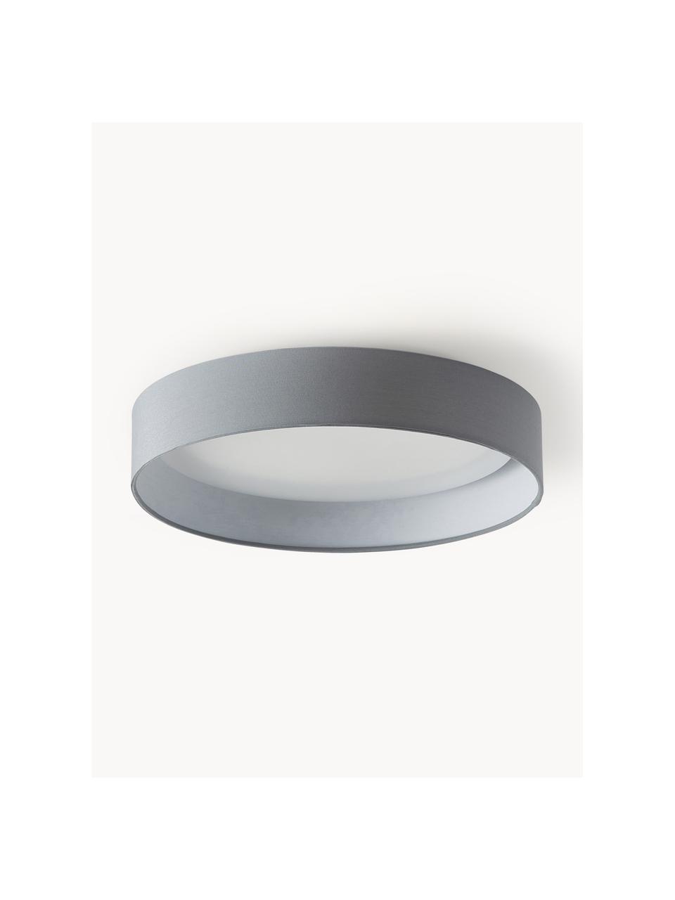 Plafoniera a LED Helen, Cornice: metallo, Grigio, Ø 35 x Alt. 7 cm