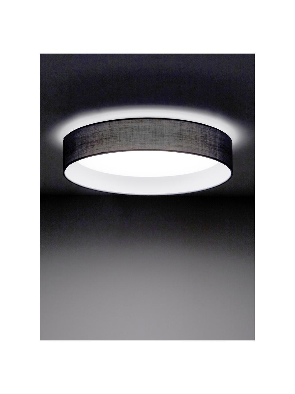 Plafoniera a LED Helen, Cornice: metallo, Grigio, Ø 35 x Alt. 7 cm