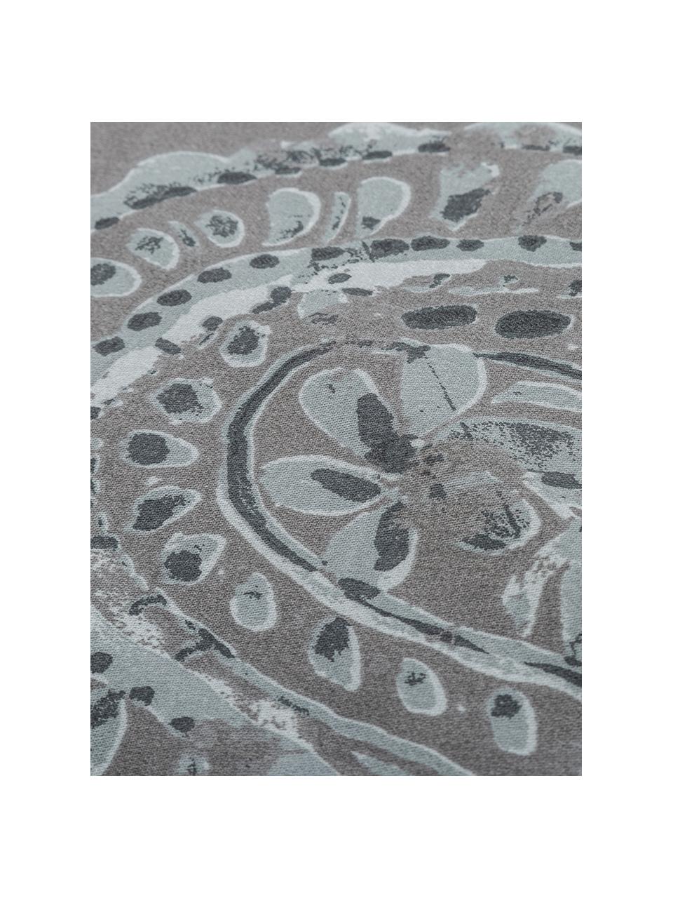 Dubbelzijdig katoensatijnen dekbedovertrek Dolly, Weeftechniek: satijn, Grijs, 240 x 220 cm + 2 kussenhoezen 60 x 70 cm