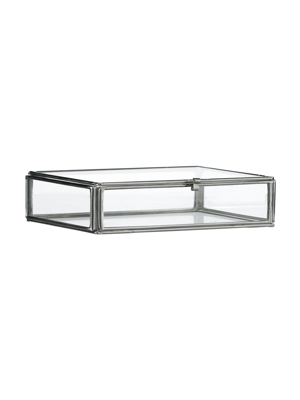 Aufbewahrungsbox Ivey, Rahmen: Metall, beschichtet, Edelstahl, 10 x 3 cm