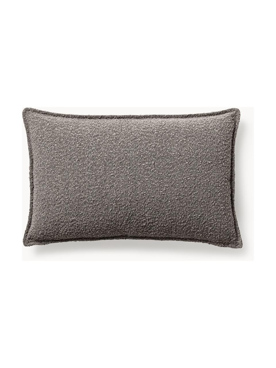 Bouclé-Sofa-Kissen Lennon, Hülle: Bouclé (80 % Polyester, 2, Bouclé Greige, B 50 x L 80 cm