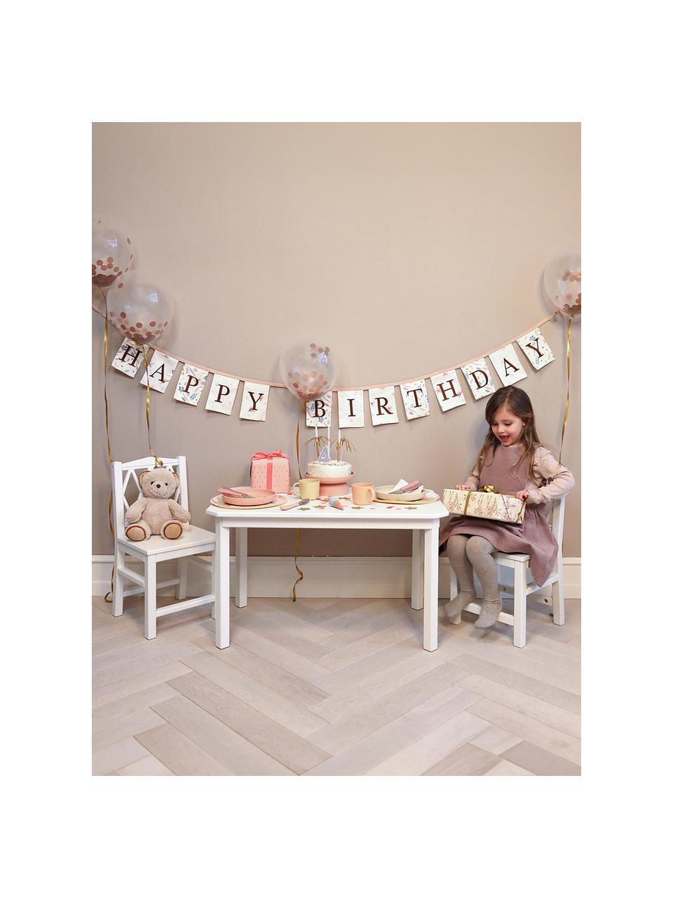 Silla infantil Harlequin, Madera de abedul, tablero de fibras de densidad media (MDF) pintado con pintura libre de COV

Este producto está hecho de madera de origen sostenible y con certificación FSC®., Madera de abedul lacada en blanco, An 30 x Al 58 cm