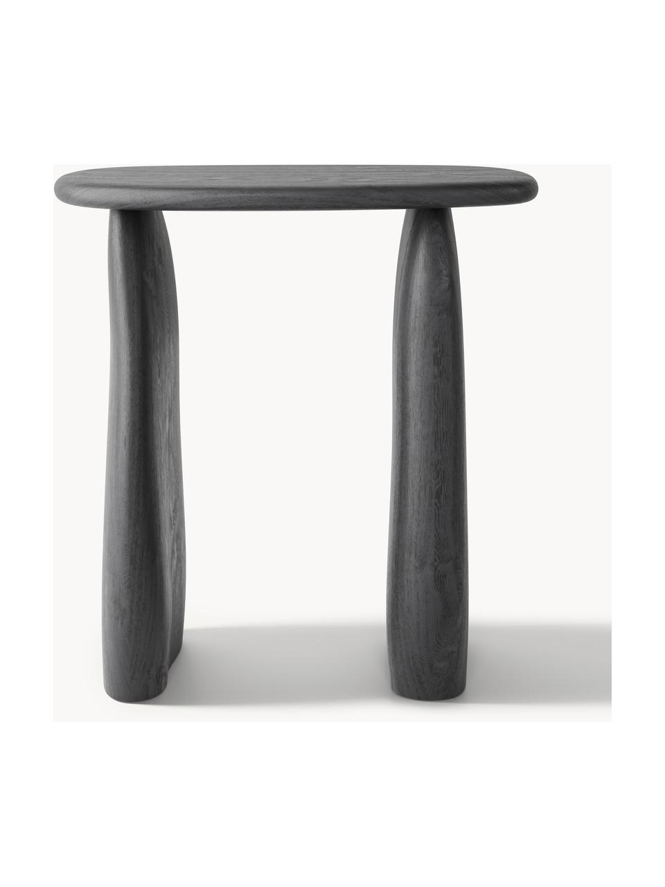 Console en manguier Pamuk, Bois de manguier massif, laqué

Ce produit est fabriqué à partir de bois certifié FSC® issu d'une exploitation durable, Noir, larg. 80 x haut. 80 cm