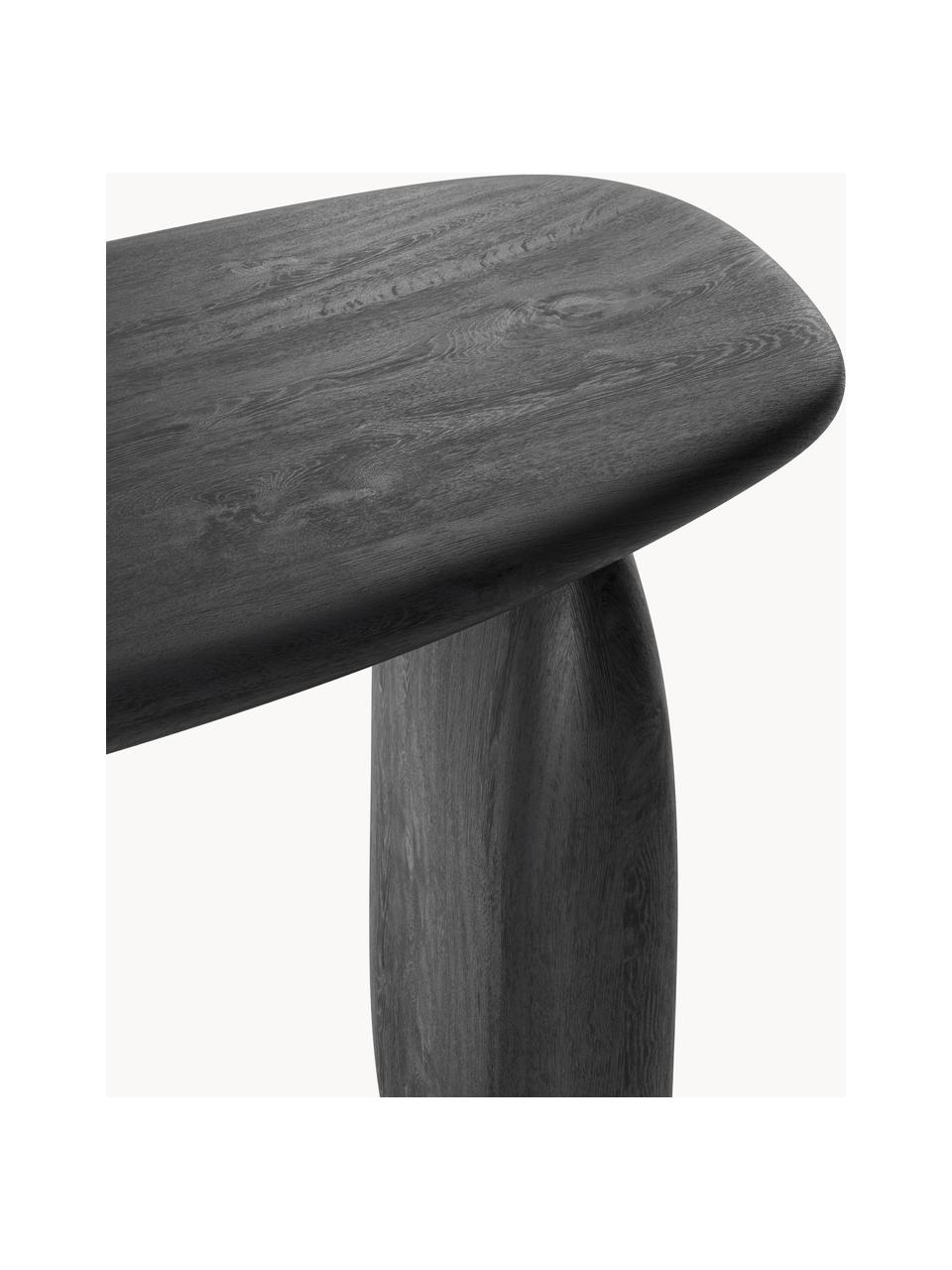 Console en manguier Pamuk, Bois de manguier massif, laqué

Ce produit est fabriqué à partir de bois certifié FSC® issu d'une exploitation durable, Noir, larg. 80 x haut. 80 cm