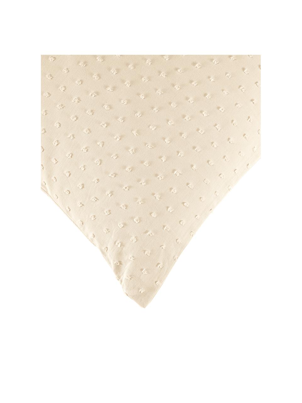 Taies d'oreiller plumetis jaune Aloide, 2 pièces, Jaune, beige, larg. 50 x long. 70 cm