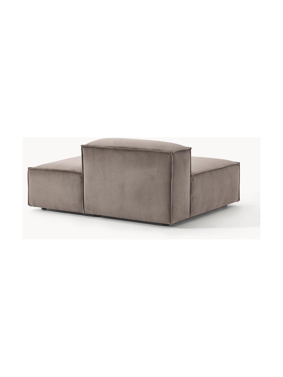 Modul pohovky Lennon, Taupe, Š 150 cm, H 123 cm, opěradlo na pravé straně