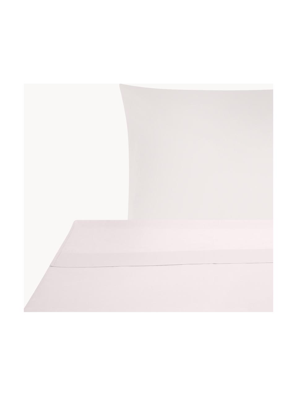 Sábana encimera de satén Comfort, Rosa claro, Cama 150/160 cm (240 x 270 cm)