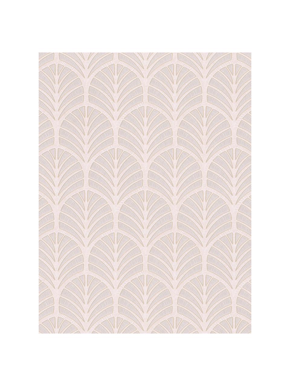 Papier peint Scintilla, Rose, beige, larg. 53 x long. 1005 cm