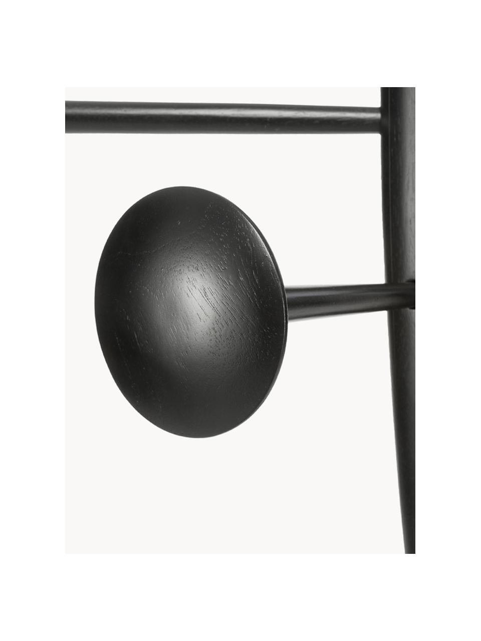 Porte-manteau Trumpet, Aluminium, enduit, Noir, Ø 64 x haut. 200 cm