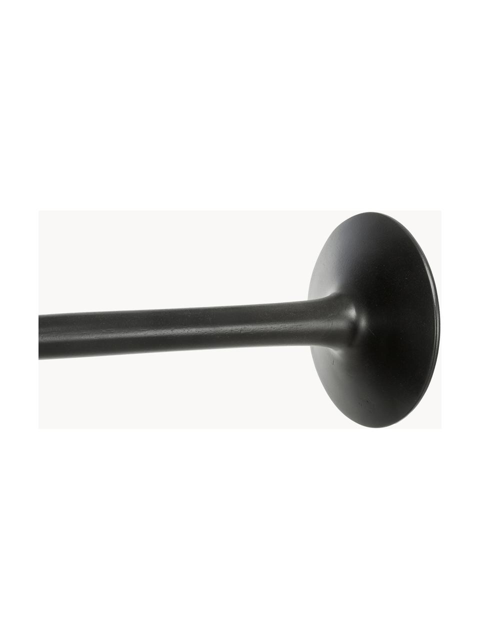 Perchero Trumpet, Aluminio recubierto, Negro, Ø 64 x Al 200 cm
