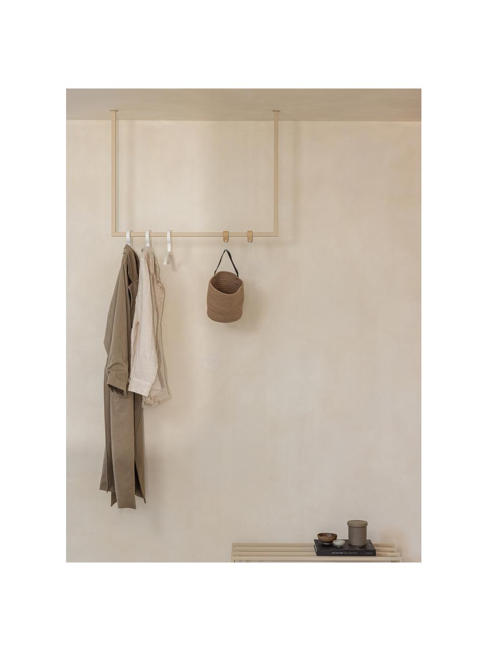 Metall-Kleiderstange Rubi, Stahl, pulverbeschichtet, Beige, B 80 x H 60 cm