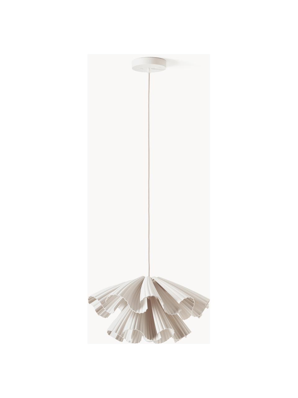 Lampada a sospensione in 3D Keani, Beige, Larg. 44 x Alt. 24 cm