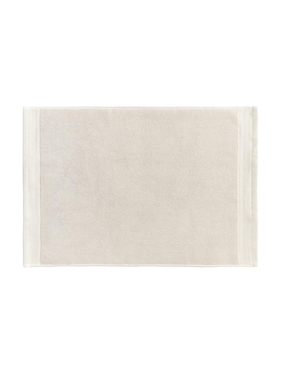 Kúpeľňová predložka z organickej bavlny Premium, protišmyková, Béžová, Š 50 x D 70 cm