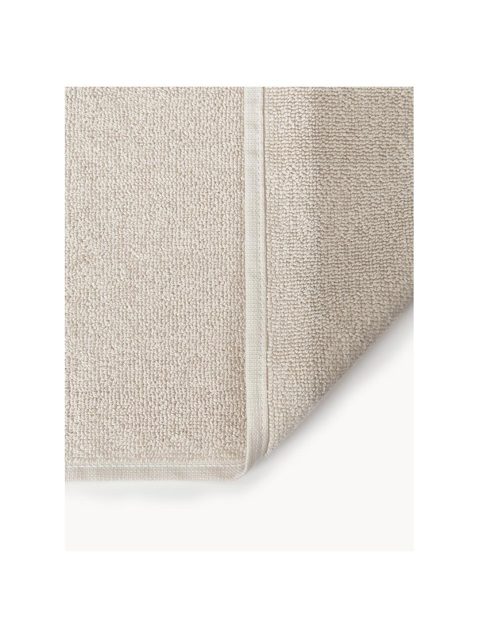 Tapis de bain antidérapant en coton bio Premium, 100 % coton bio, certifié GOTS

Le matériau est certifié STANDARD 100 OEKO-TEX®, ISO25189577 OETI, Beige clair, larg. 50 x long. 70 cm