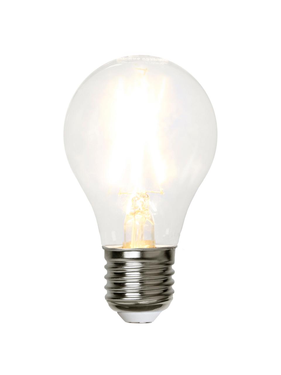 Ampoule (E27 - 2 W) blanc chaud, 1 pièce, Transparent, nickel