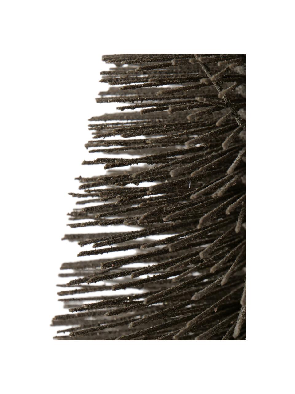 Deko-Bäume Tarvo, 3er-Set, Schwarz, Braun, Weiß, Ø 14 x H 41 cm