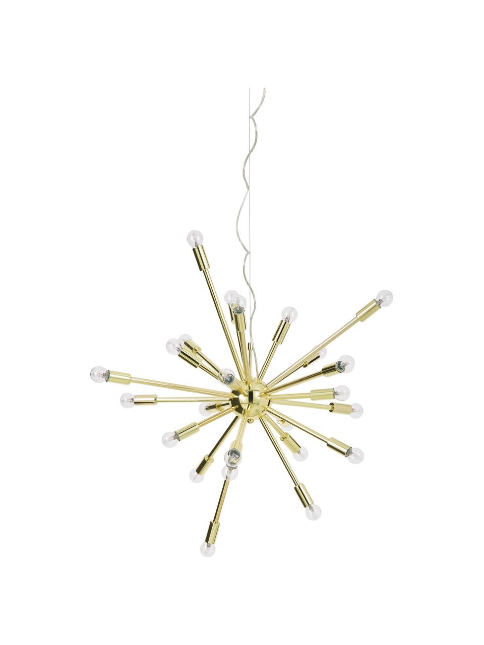 Grande suspension Spike, Couleur dorée, Ø 90 cm