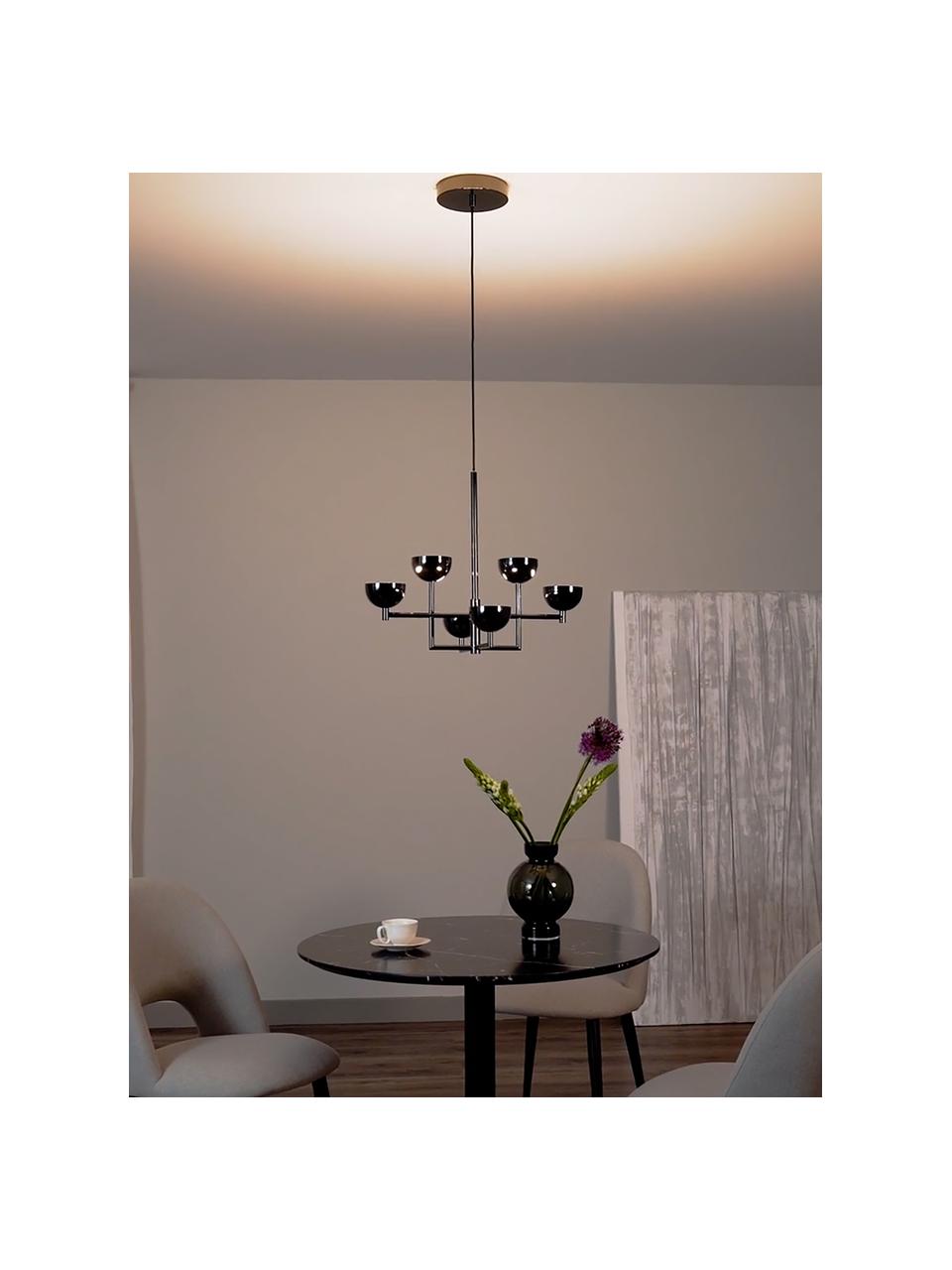 Lampa wisząca LED Paula, Czarny, S 55 x W 49 cm