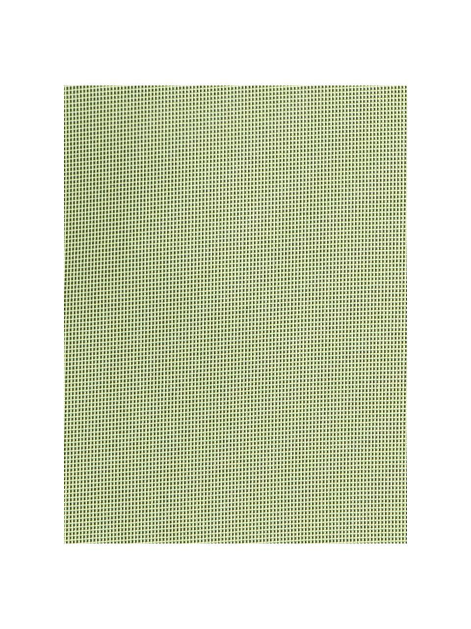 Tweekleurig geweven outdoor kussen St. Maxime, Bekleding: 100 % polyester, Groen, B 47 x L 47 cm