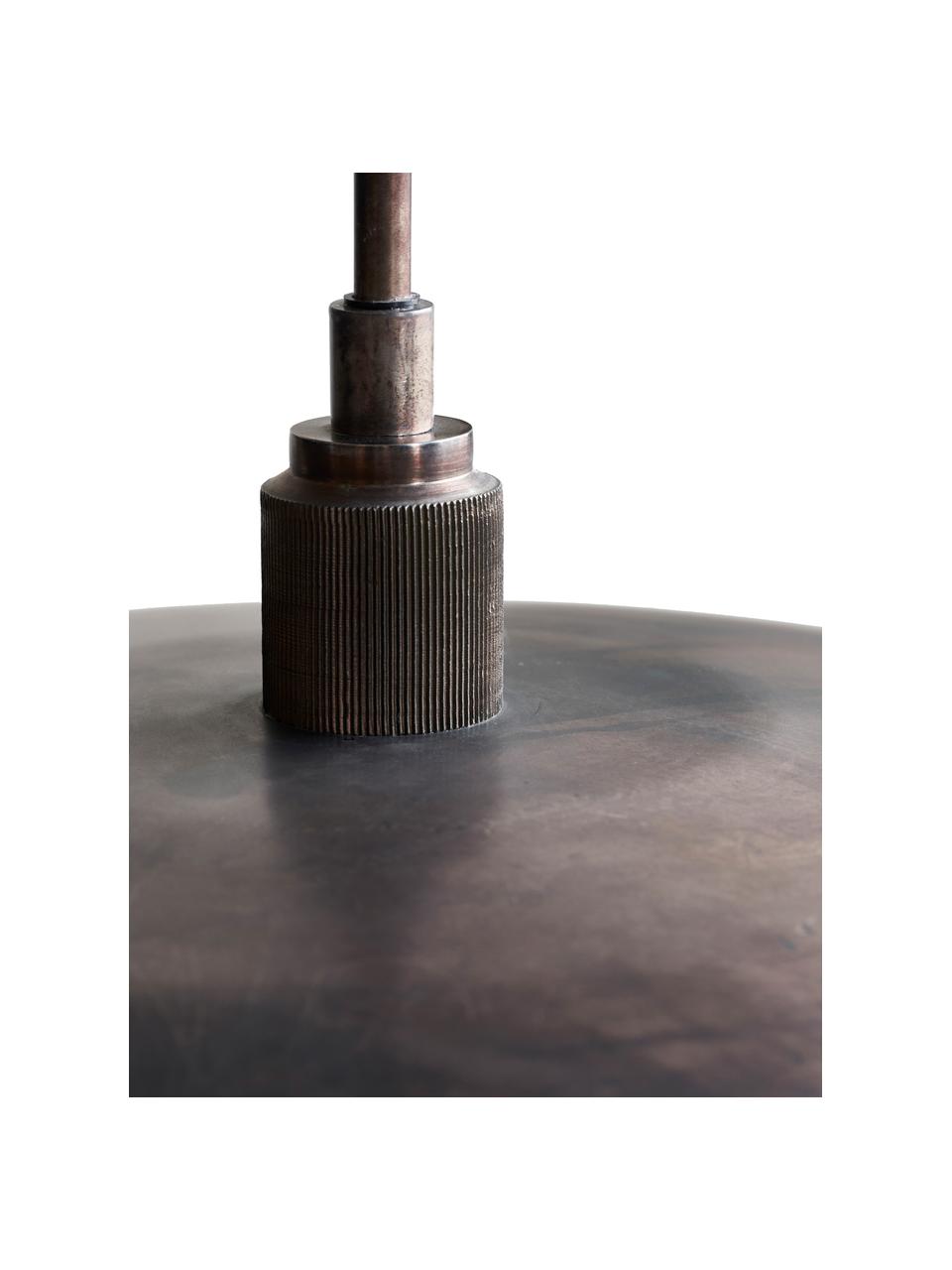 Grande suspension Boston, Brun foncé, Ø 60 x haut. 7 cm