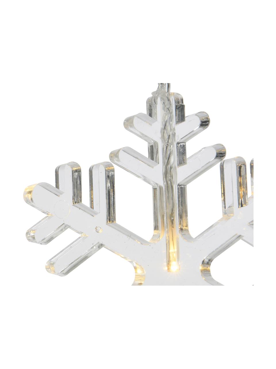 Guirnalda de luces LED Frost, 105 cm, Plástico, Transparente, L 105 cm