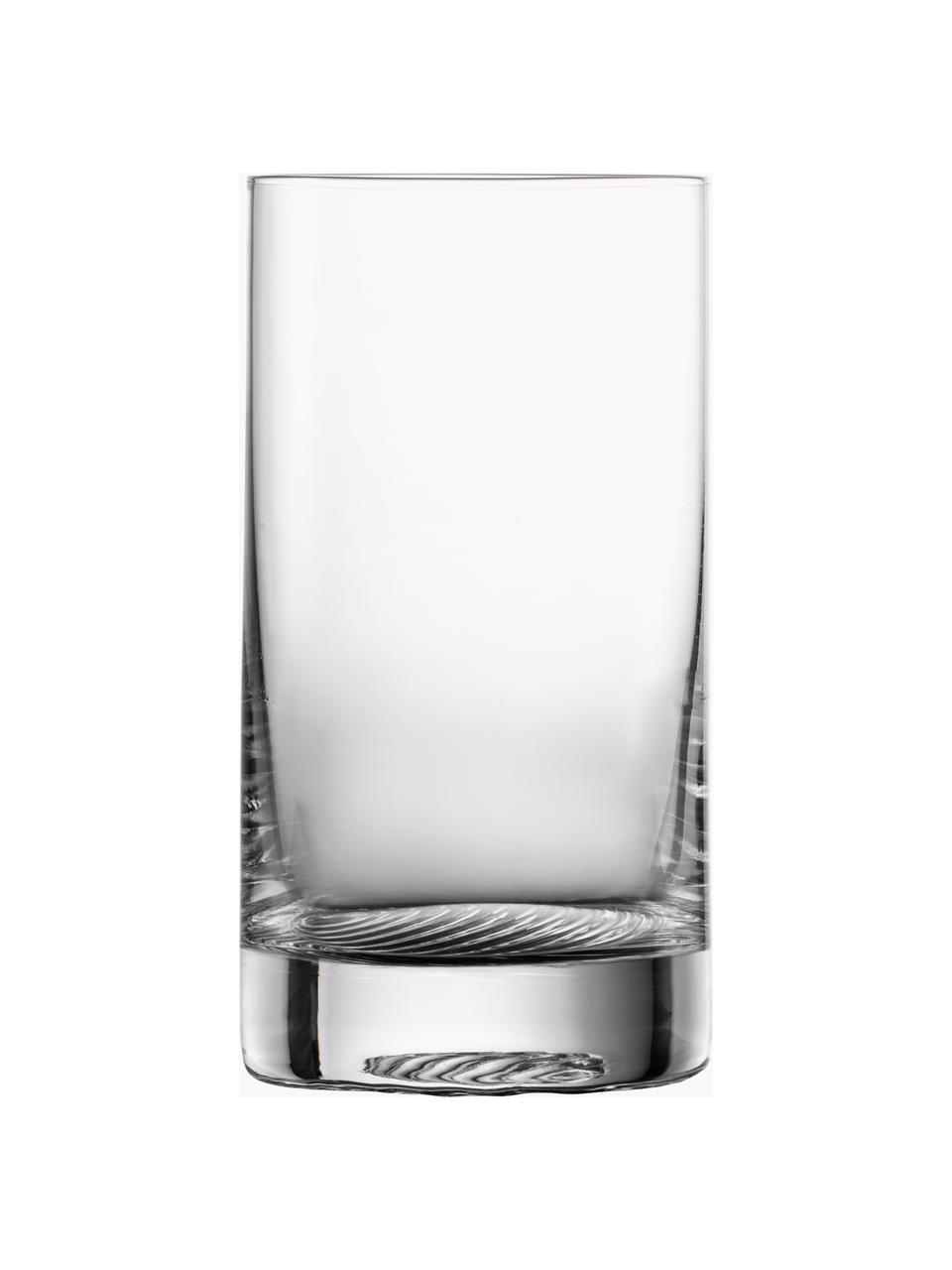 Krištáľové poháre na vodu Echo, 4 ks, Tritanové krištáľové sklo, Priehľadná, Ø 7 x V 13 cm, 410 ml