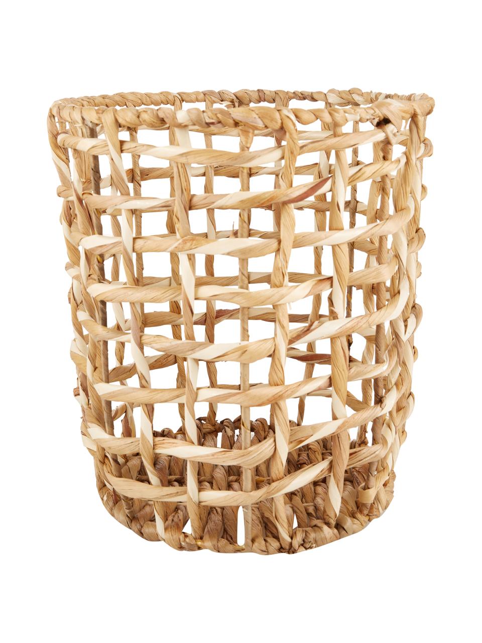 Cesta de seagrass Lina, Beige, Beige, Ø 27 x Al 29 cm