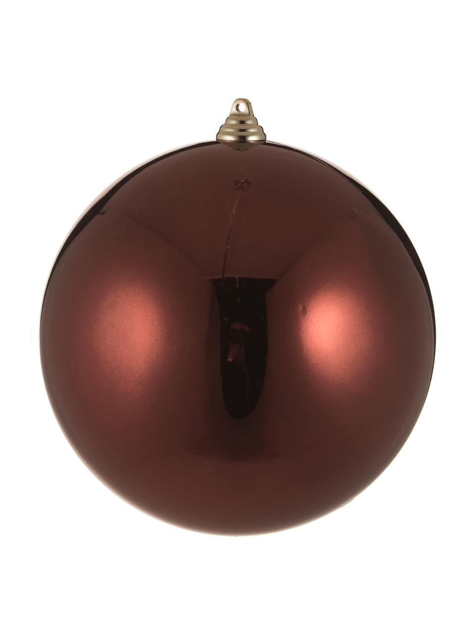 Breukvaste kerstbal Stix Ø 20 cm, Breukvaste kunststof, Rood, Ø 20 cm