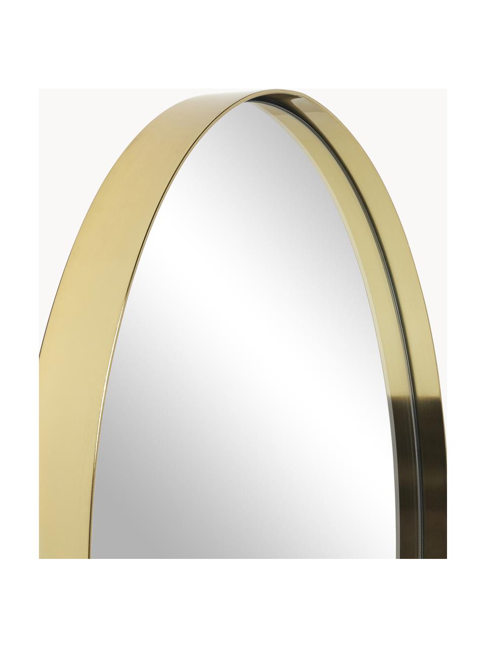 Specchio decorativo L'Oca Nera dorato rotondo 35 cm 1XM842.13