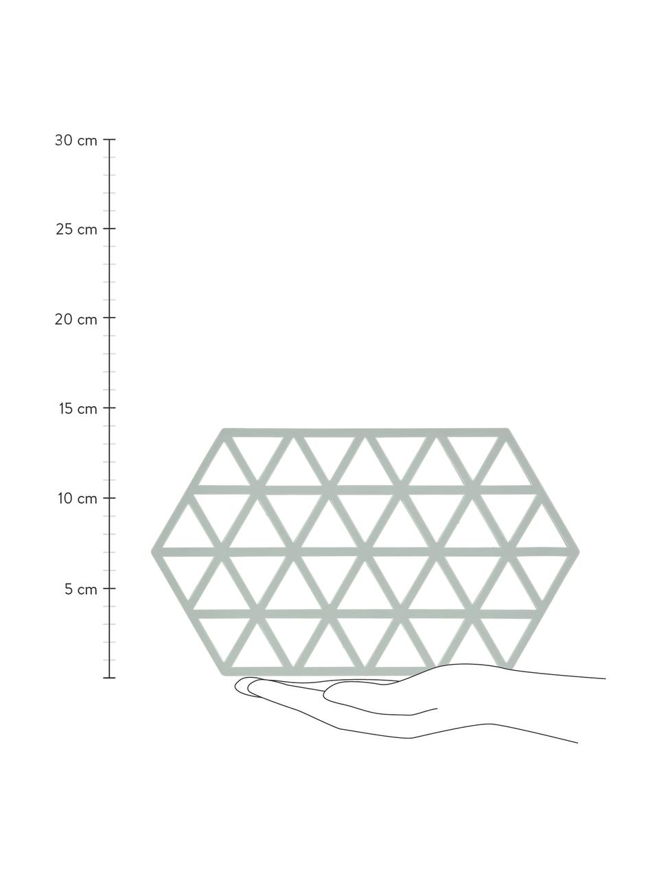 Silikónová podložka Triangle, 2 ks, Pastelovomodrá