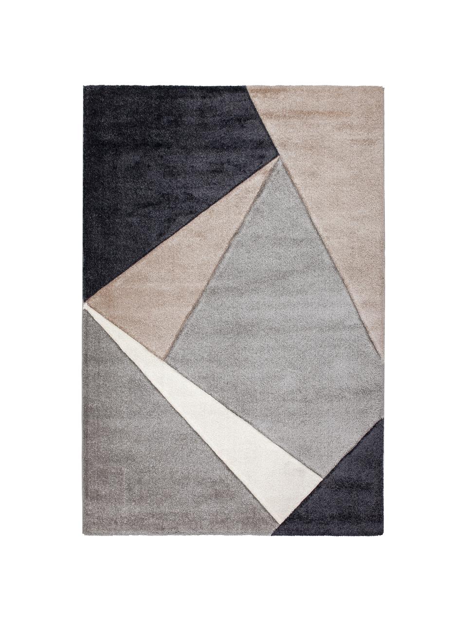 Tapis beige gris My Broadway, Taupe, beige, anthracite, gris