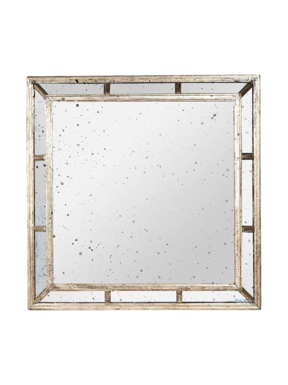 Espejo de pared Little Basia, Metal, espejo de cristal, Latón, An 98 x Al 98 cm