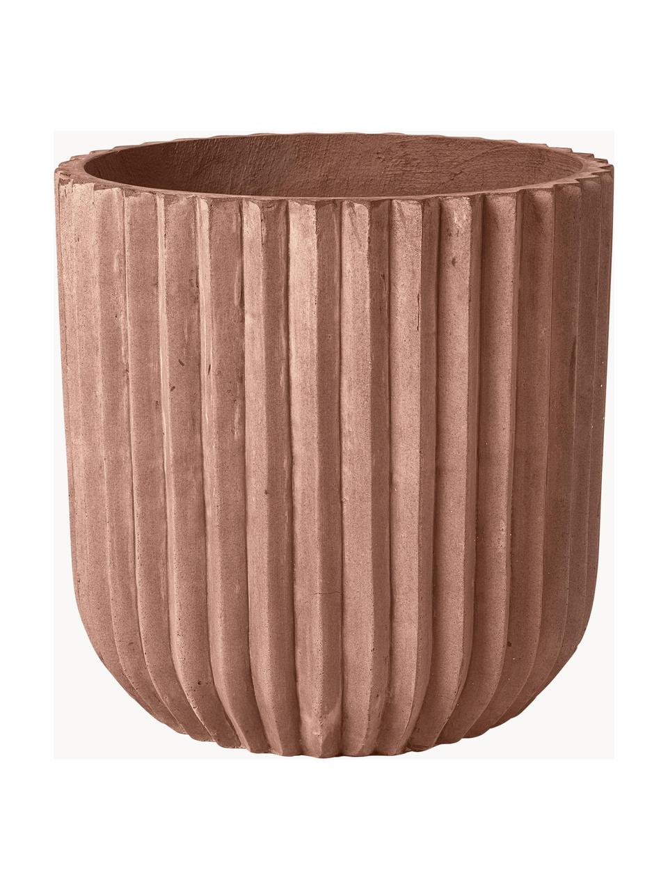 Plantenpot Fiber, Vezelcement, Terracotta, Ø 50 x H 50 cm