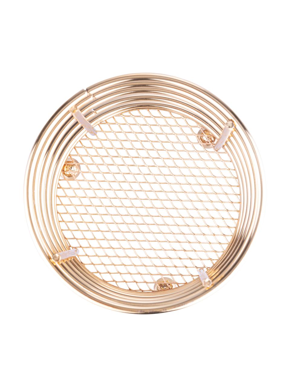 Porte ustensiles de cuisine Golden Kitchen, Métal, enduit, Doré, Ø 11 x haut. 14 cm
